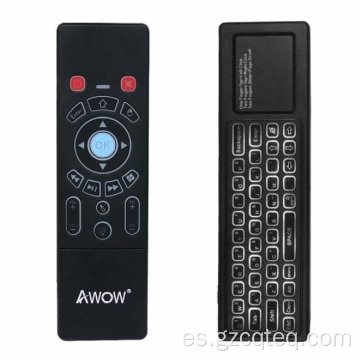 Mini Keyboard y Touchpad Combos 4-in-Air Mouse Remotor